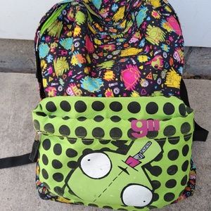 *VERY UNIQUE* Gir Hooded Backpack Invader Zim